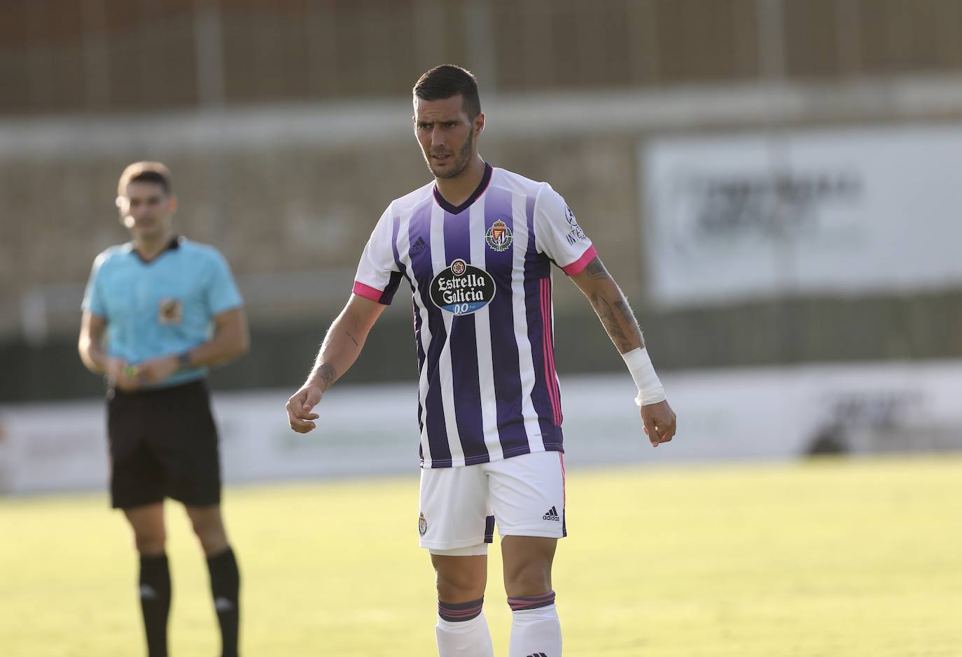 El Real Valladolid ha goleado esta tarde al Granada en el segundo partido amistoso de la pretemporada. 