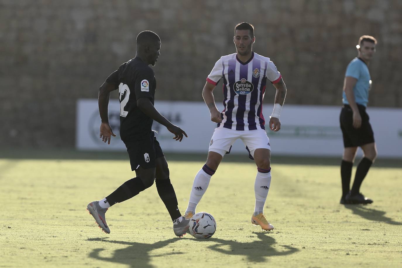 El Real Valladolid ha goleado esta tarde al Granada en el segundo partido amistoso de la pretemporada. 