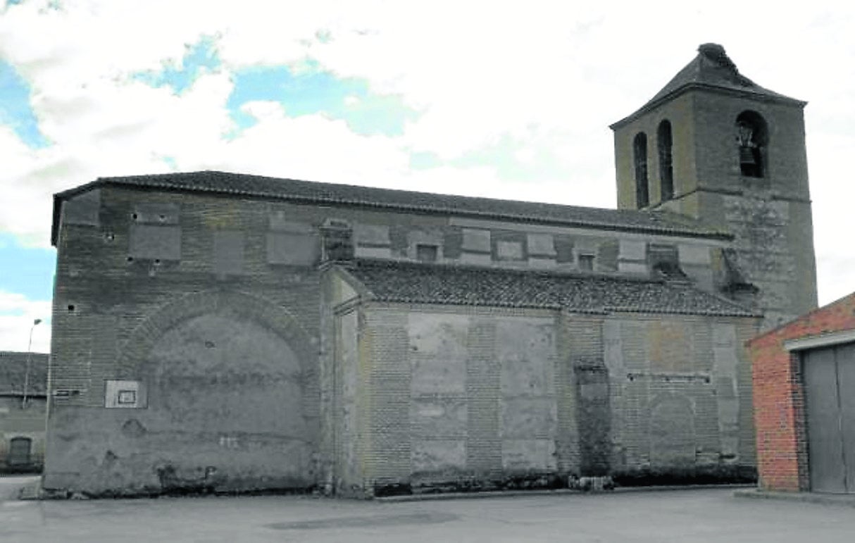 La iglesia de estilo barroco de Santiago Apóstol.