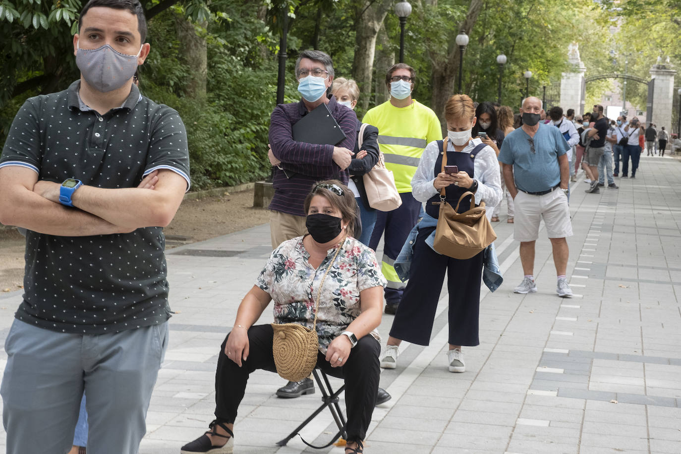 Fotos: Colas para conseguir entradas gratis de &#039;A cielo abierto&#039;