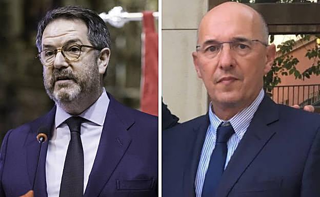 Bieito Rubido y José Gabriel Mujika 