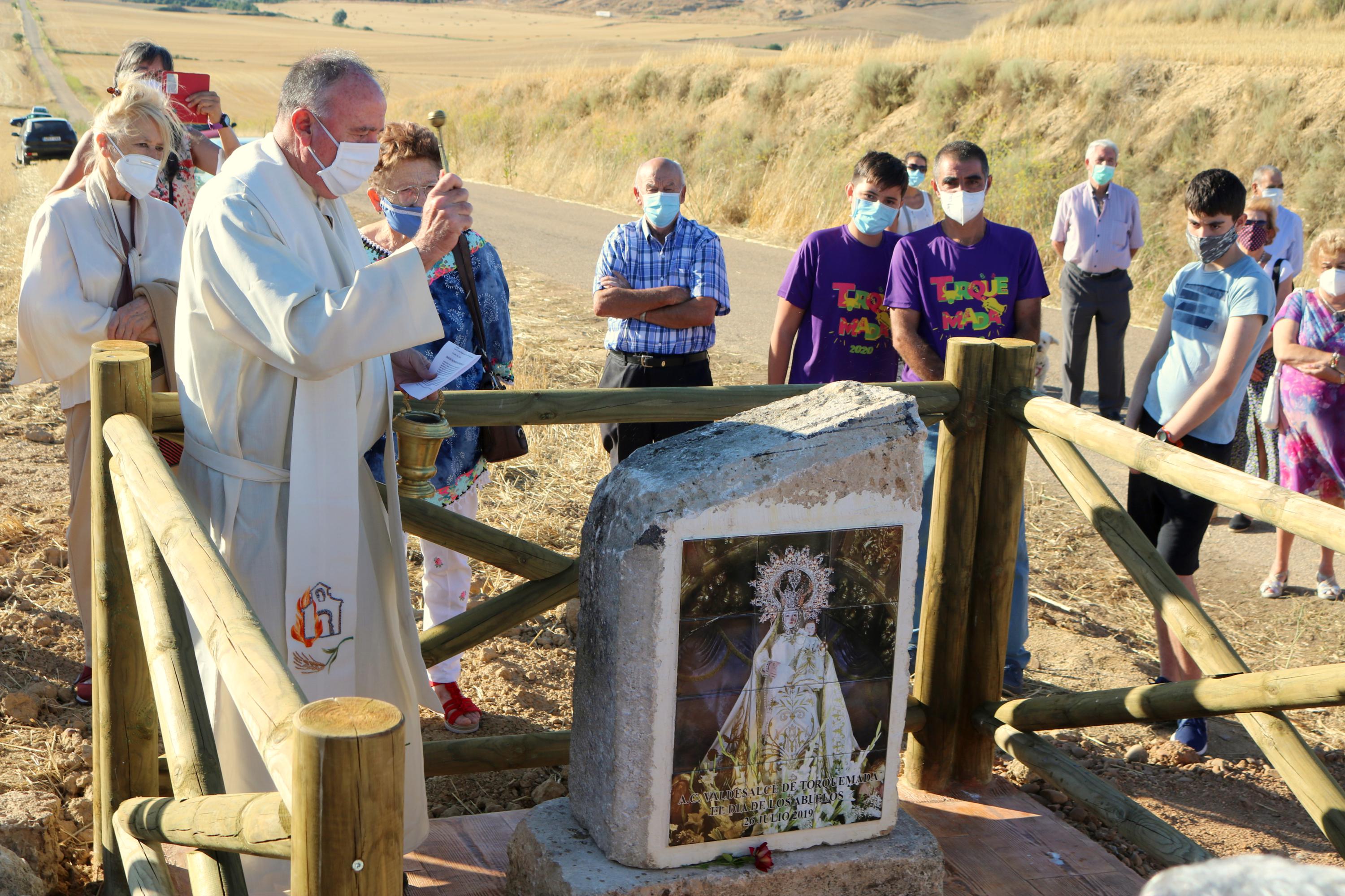 Fotos: Torquemada inaugura el Mirador de la Virgen de Valdesalce