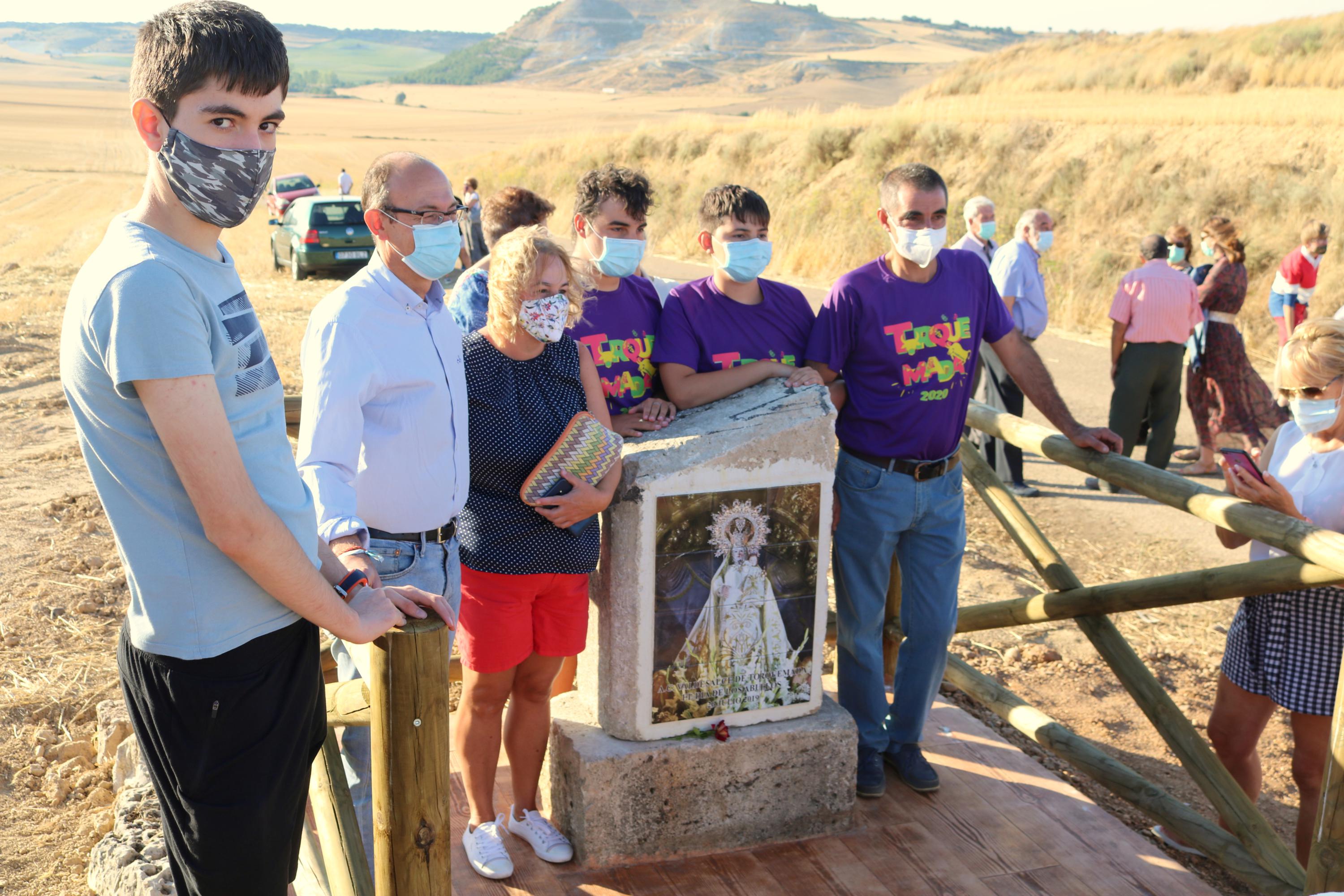 Fotos: Torquemada inaugura el Mirador de la Virgen de Valdesalce