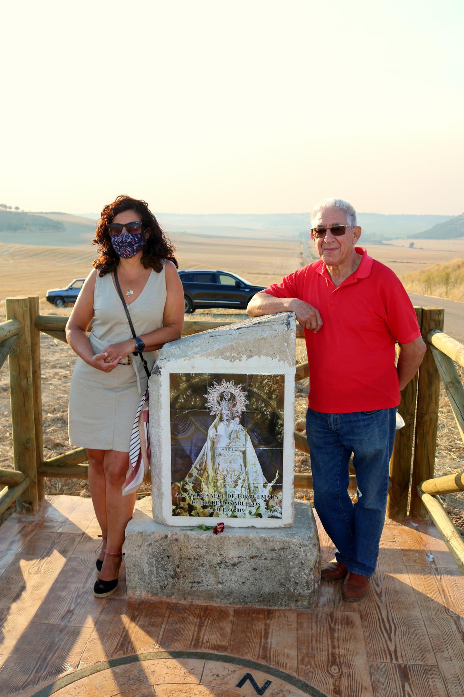 Fotos: Torquemada inaugura el Mirador de la Virgen de Valdesalce