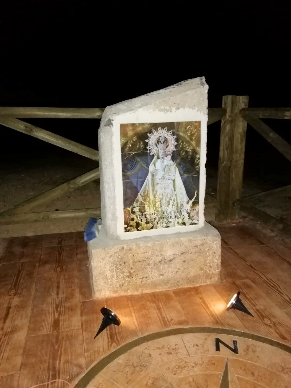 Fotos: Torquemada inaugura el Mirador de la Virgen de Valdesalce