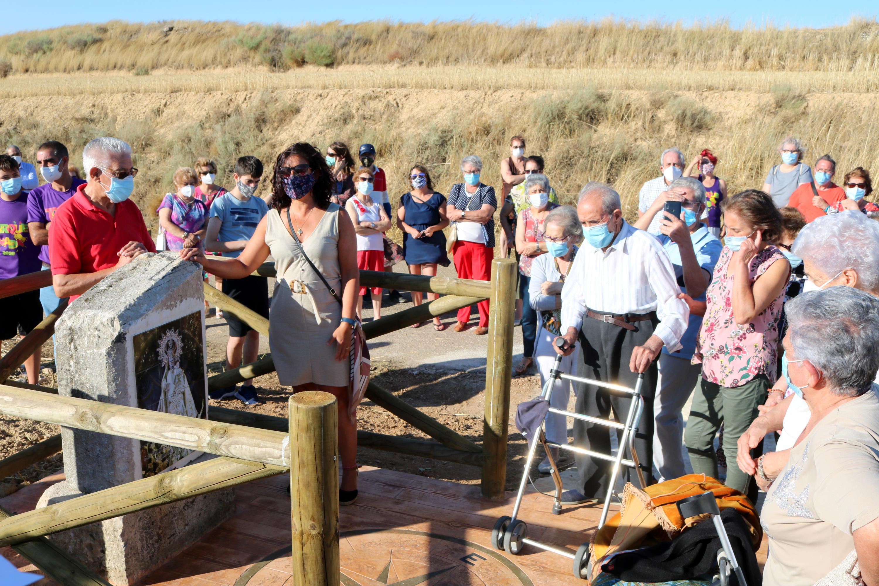 Fotos: Torquemada inaugura el Mirador de la Virgen de Valdesalce