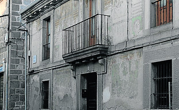 Exterior de la Casa del Cura, donde durmió Napoleón.