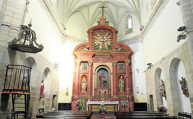 Retablo mayor de la iglesia de San Juan.
