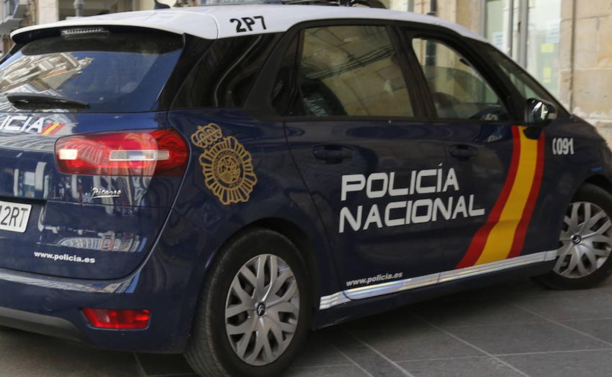 Un coche de la Policía Nacional.