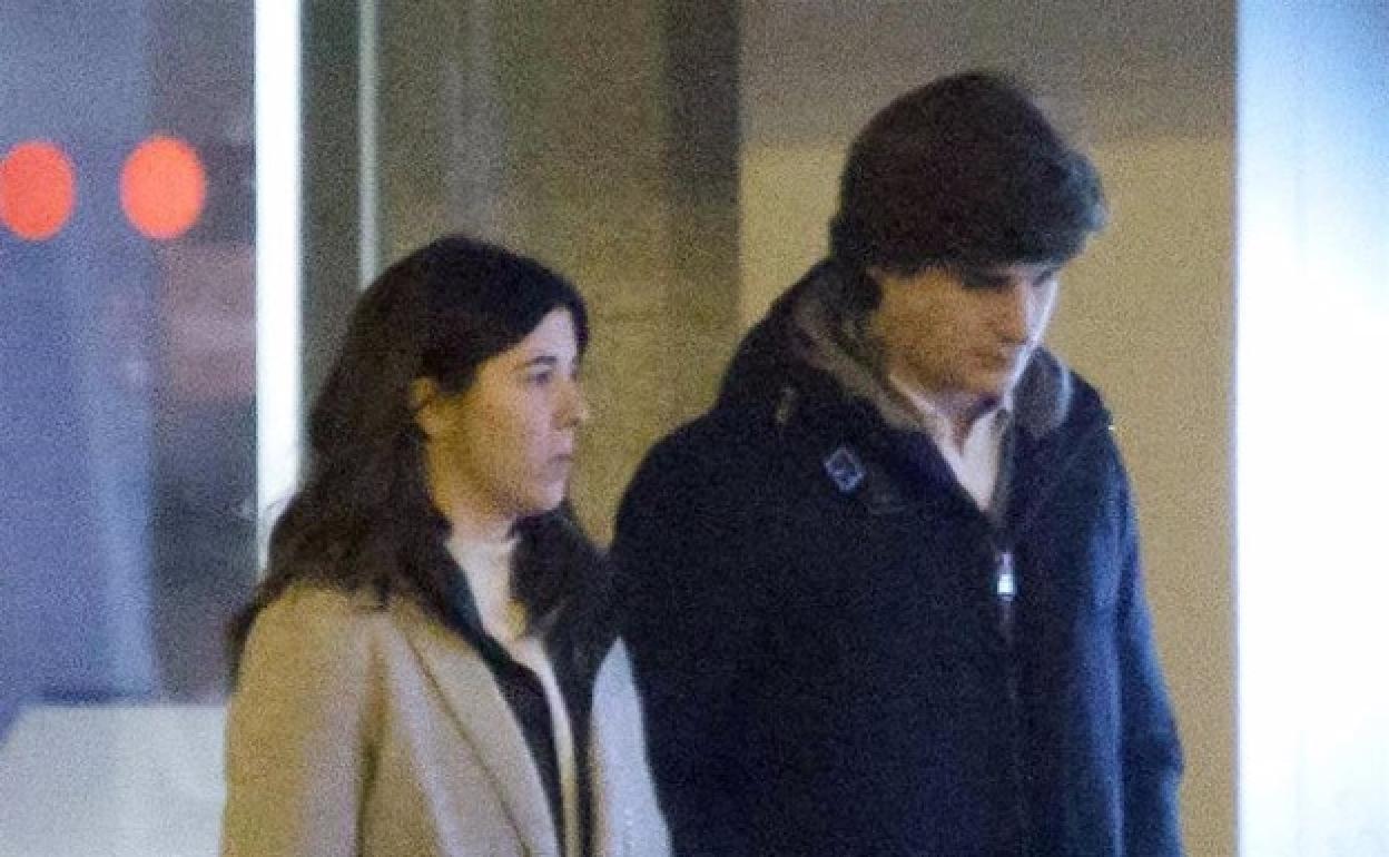 Carlos Fitz-James y Belén Corsini. 