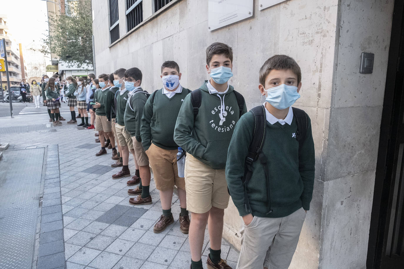 Primer día en el Colegio Santa Teresa de Jesús-Teresianas.