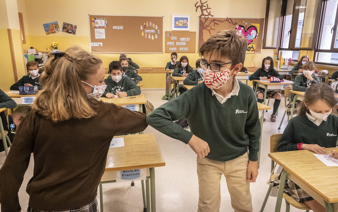 Primer día en el Colegio Santa Teresa de Jesús-Teresianas.