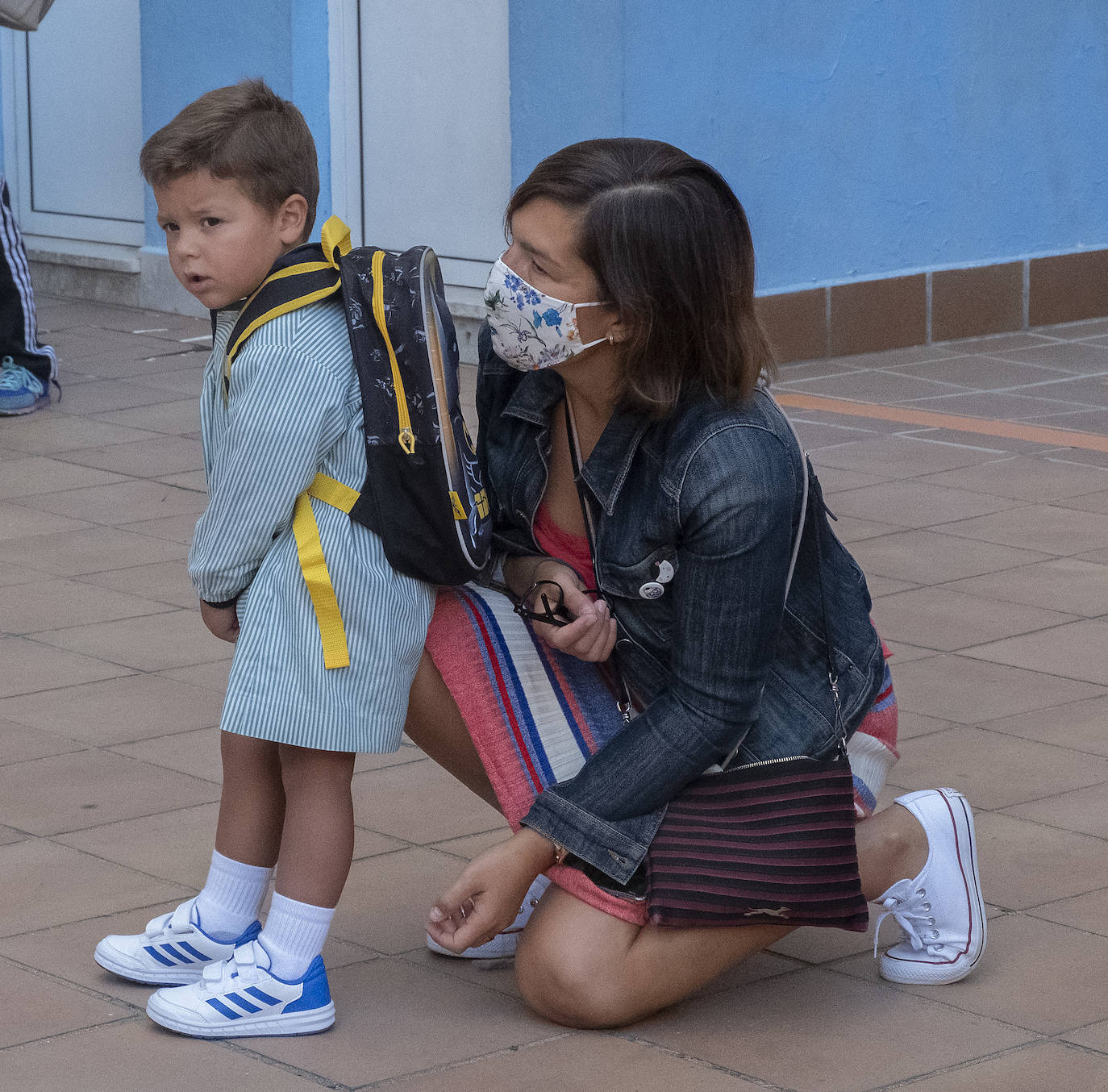 Primer día en el Colegio Santa Teresa de Jesús-Teresianas.