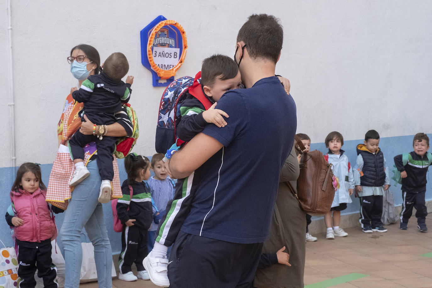 Primer día en el Colegio Santa Teresa de Jesús-Teresianas.