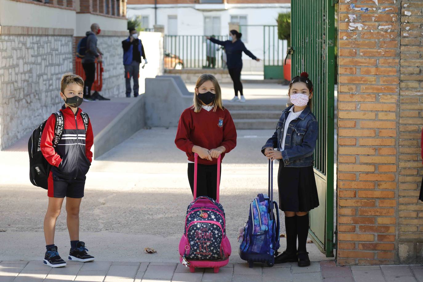 Vuelta al cole en el colegio CRA La Villa de Peñafiel. 