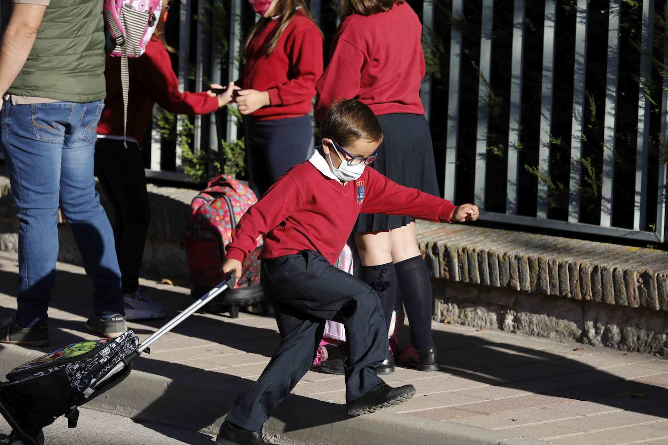 Vuelta al cole en el colegio CRA La Villa de Peñafiel. 