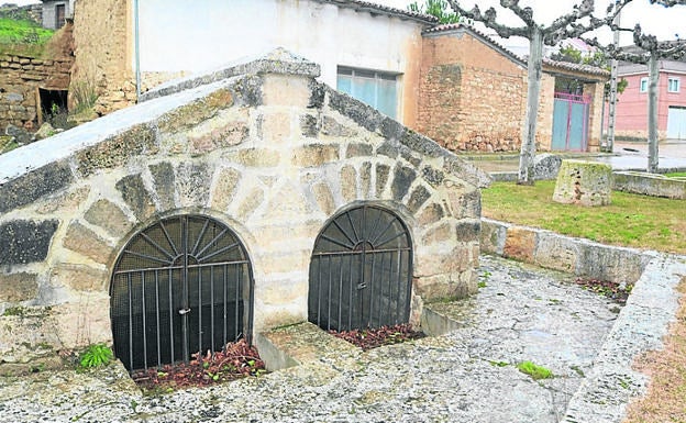 Fuente Abajo, una de las dos que daban agua a la localidad.