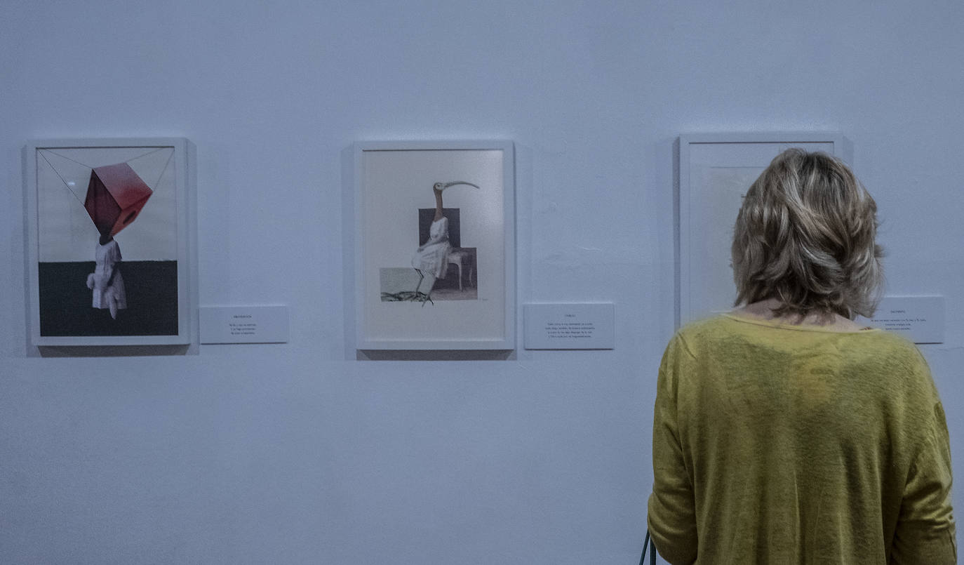 Exposición en la muestra 'Mujeres: corto y cambio', en la Casa Revilla. 