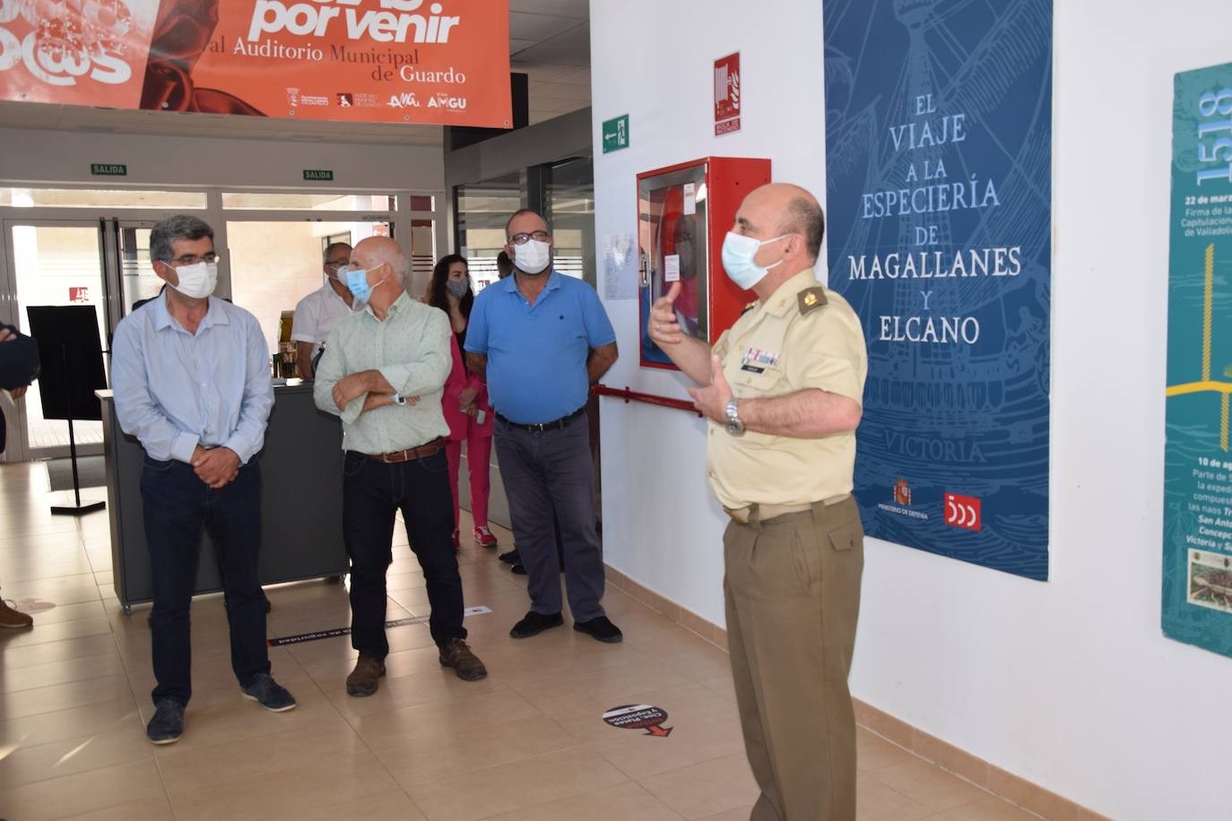 Exposición sobre el viaje de Magallanes y Elcano. 