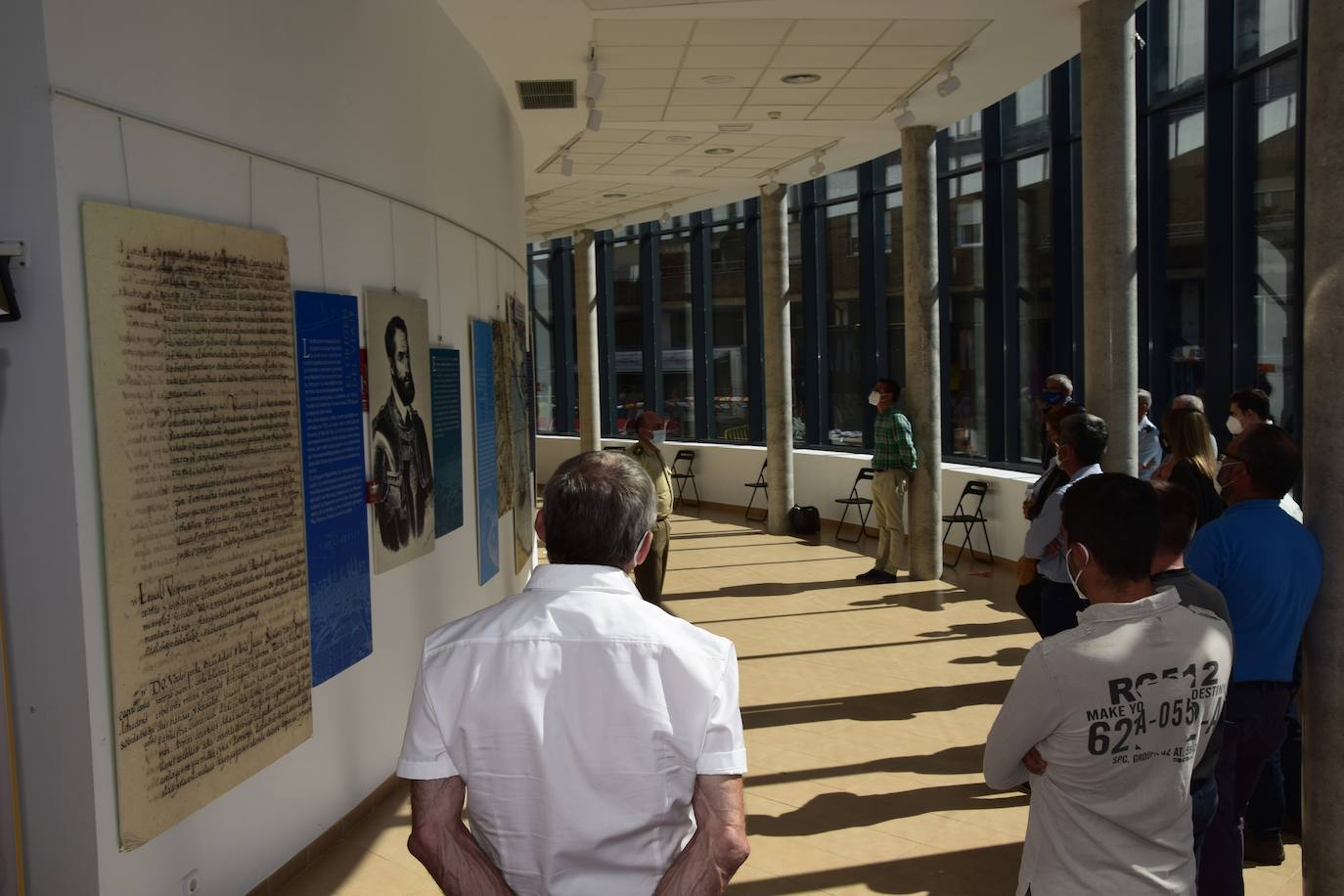 Exposición sobre el viaje de Magallanes y Elcano. 