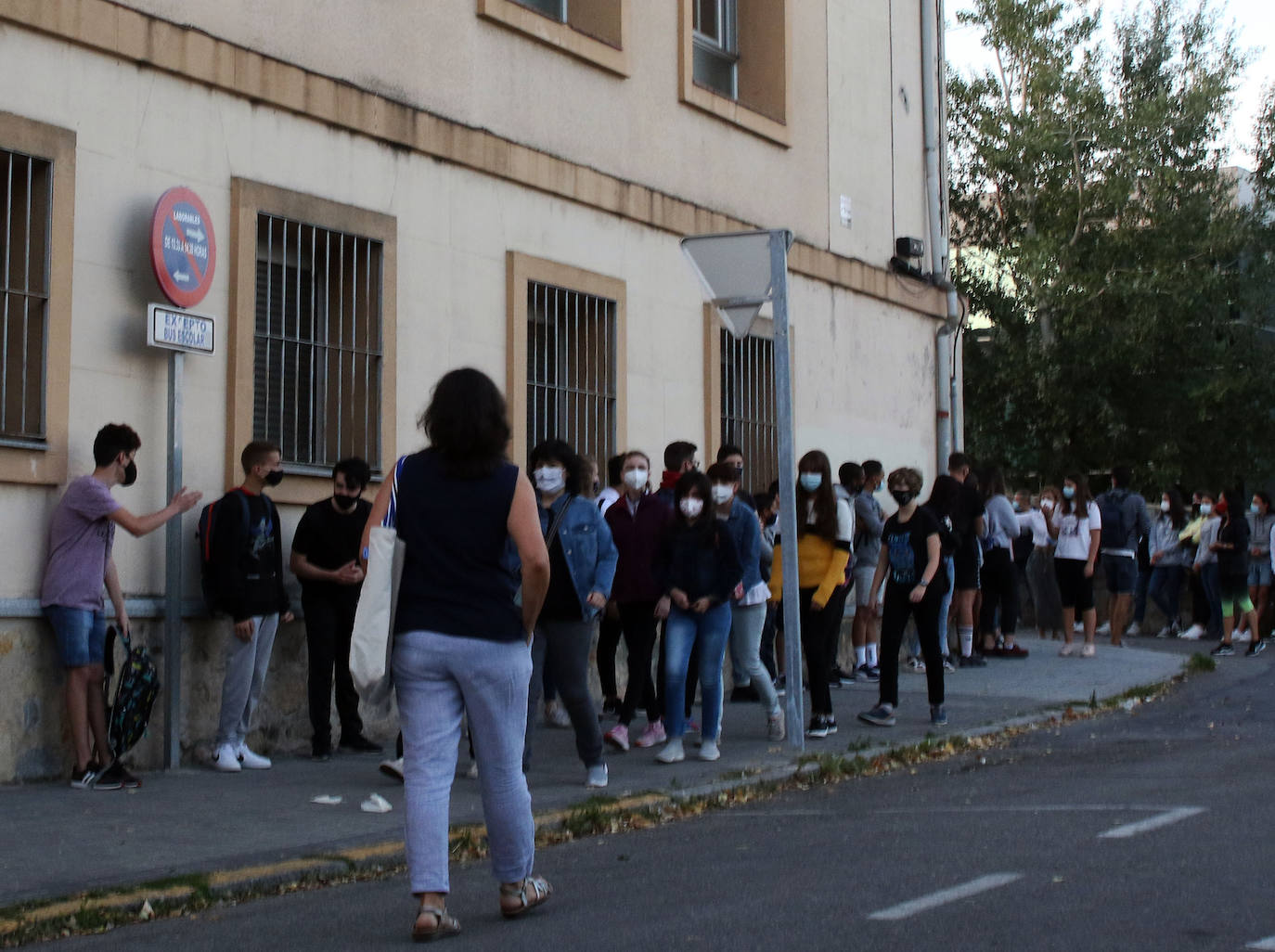 Vuelta a las clases en los Institutos de Segovia 