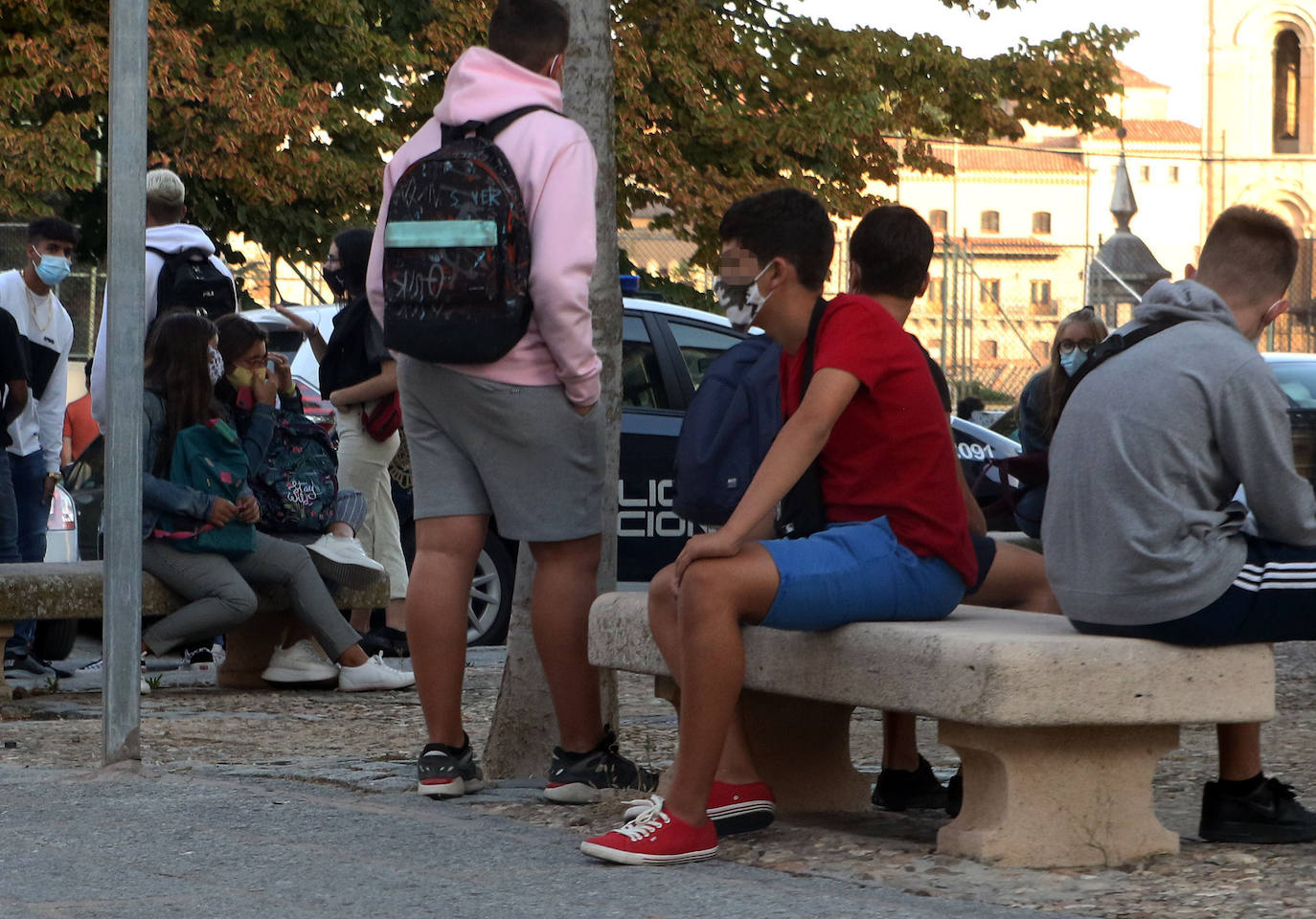 Vuelta a las clases en los Institutos de Segovia 