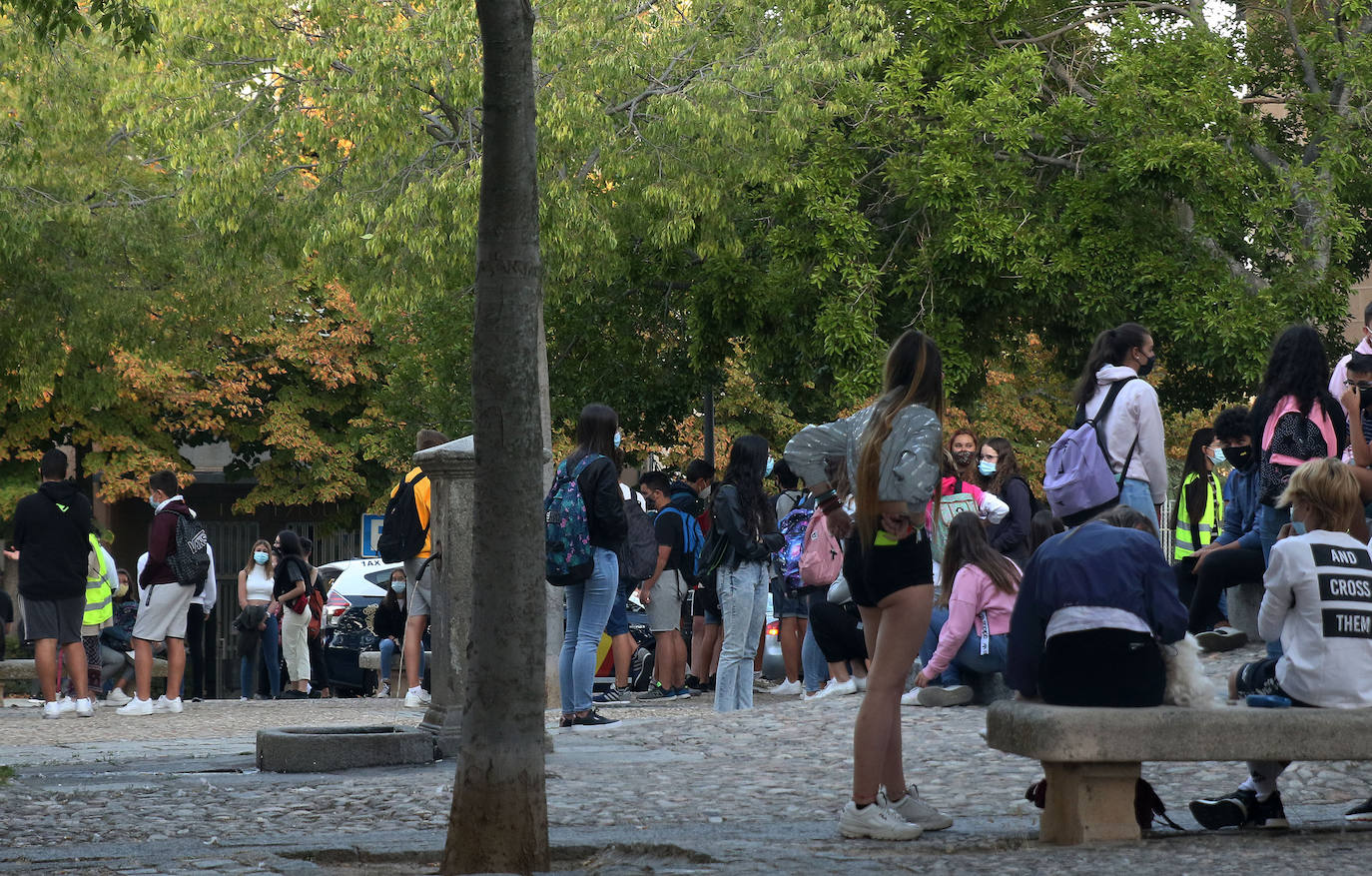 Vuelta a las clases en los Institutos de Segovia 