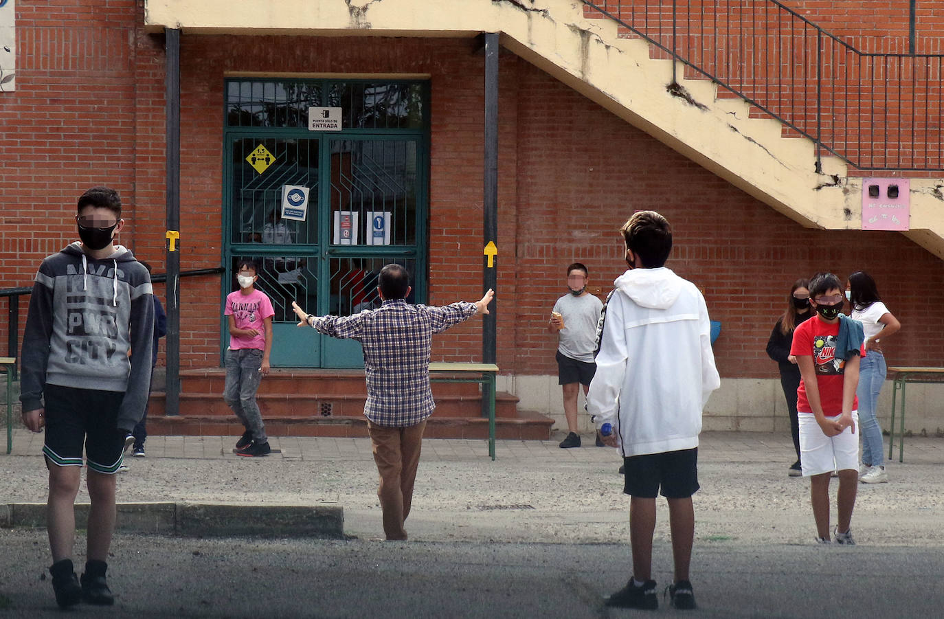 Vuelta a las clases en los Institutos de Segovia 