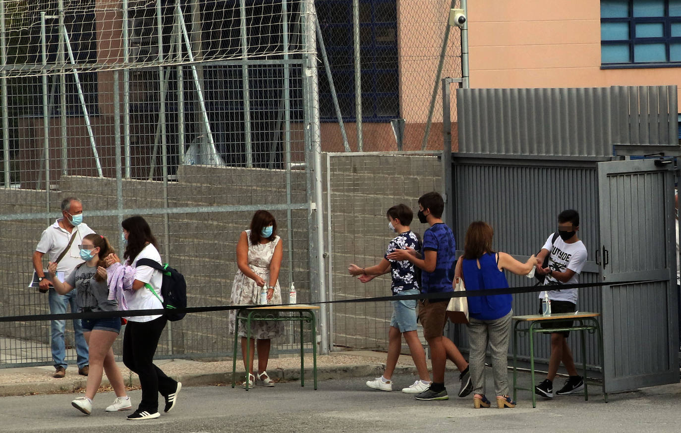 Vuelta a las clases en los Institutos de Segovia 