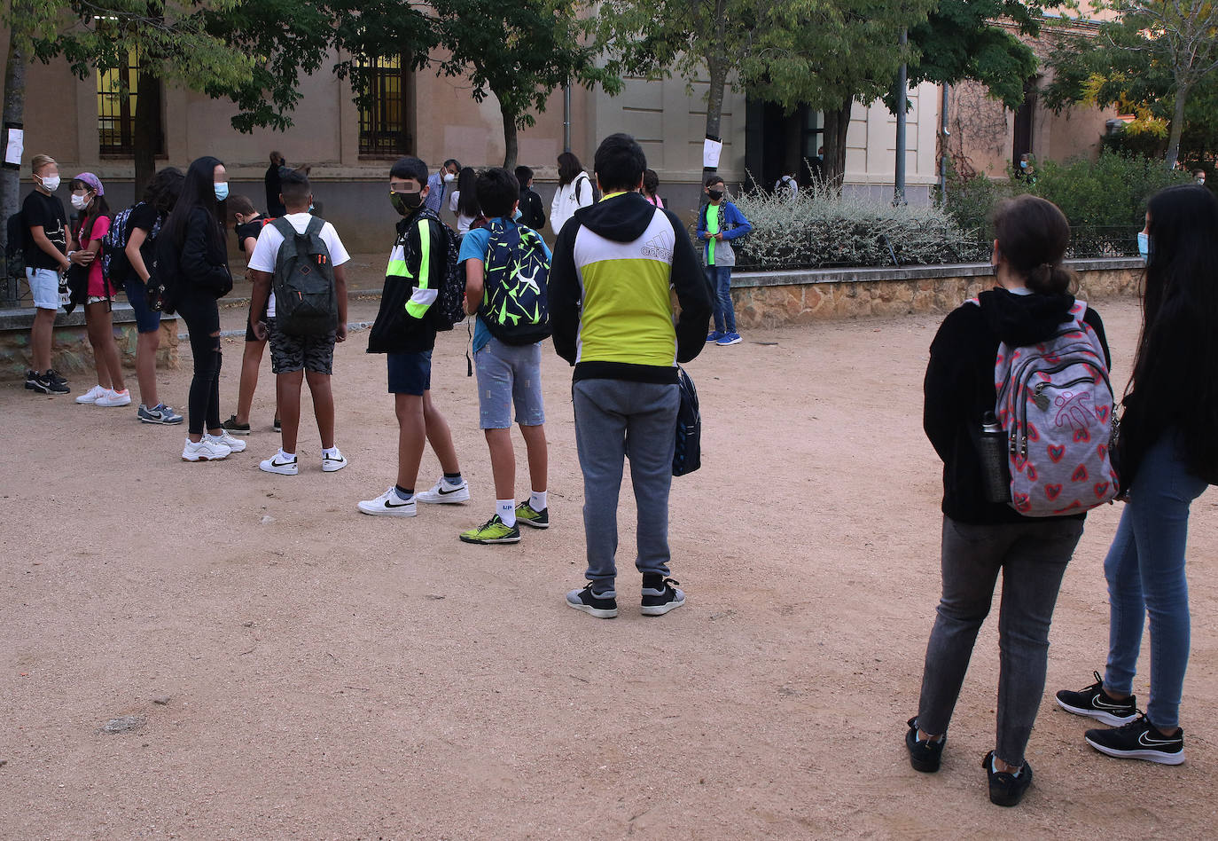 Vuelta a las clases en los Institutos de Segovia 