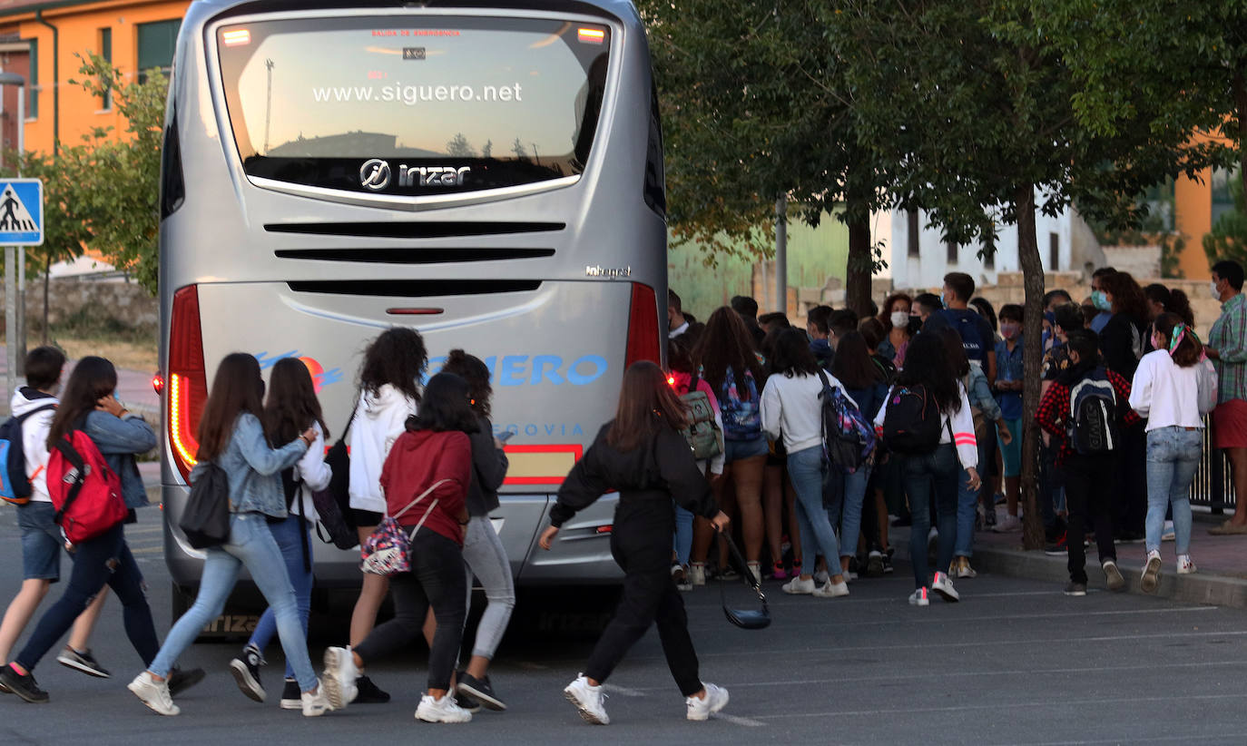 Vuelta a las clases en los Institutos de Segovia 