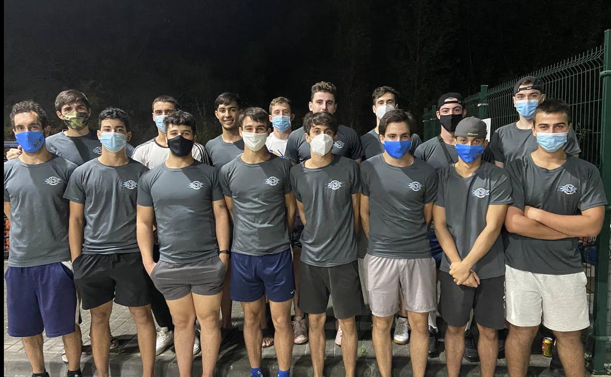 Equipo del CPLV-Caja Rural que viajó a Francia