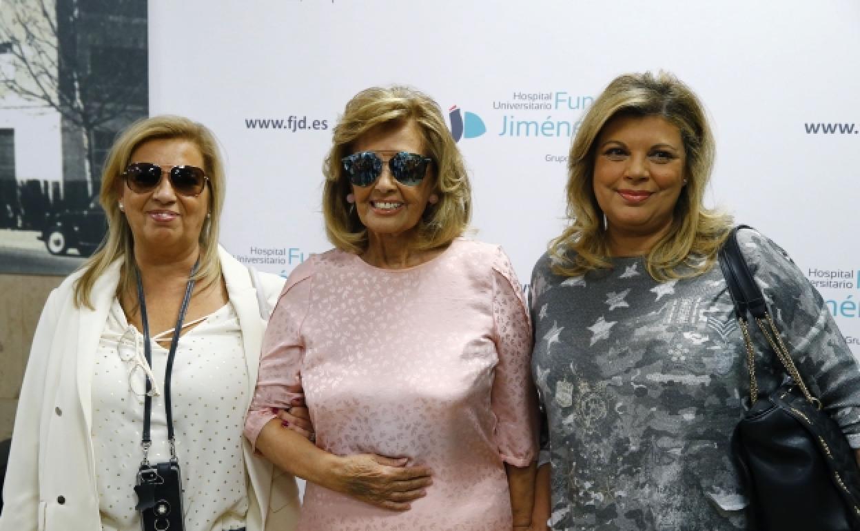 Carmen Borrego, Mª Teresa Campos y Terelu Campos. 