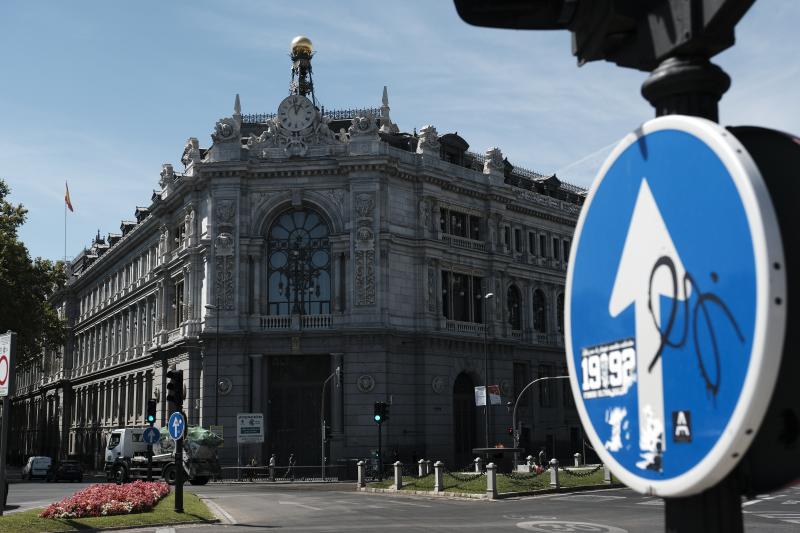 Sede del Banco de España, en la calle de Alcalá de Madrid