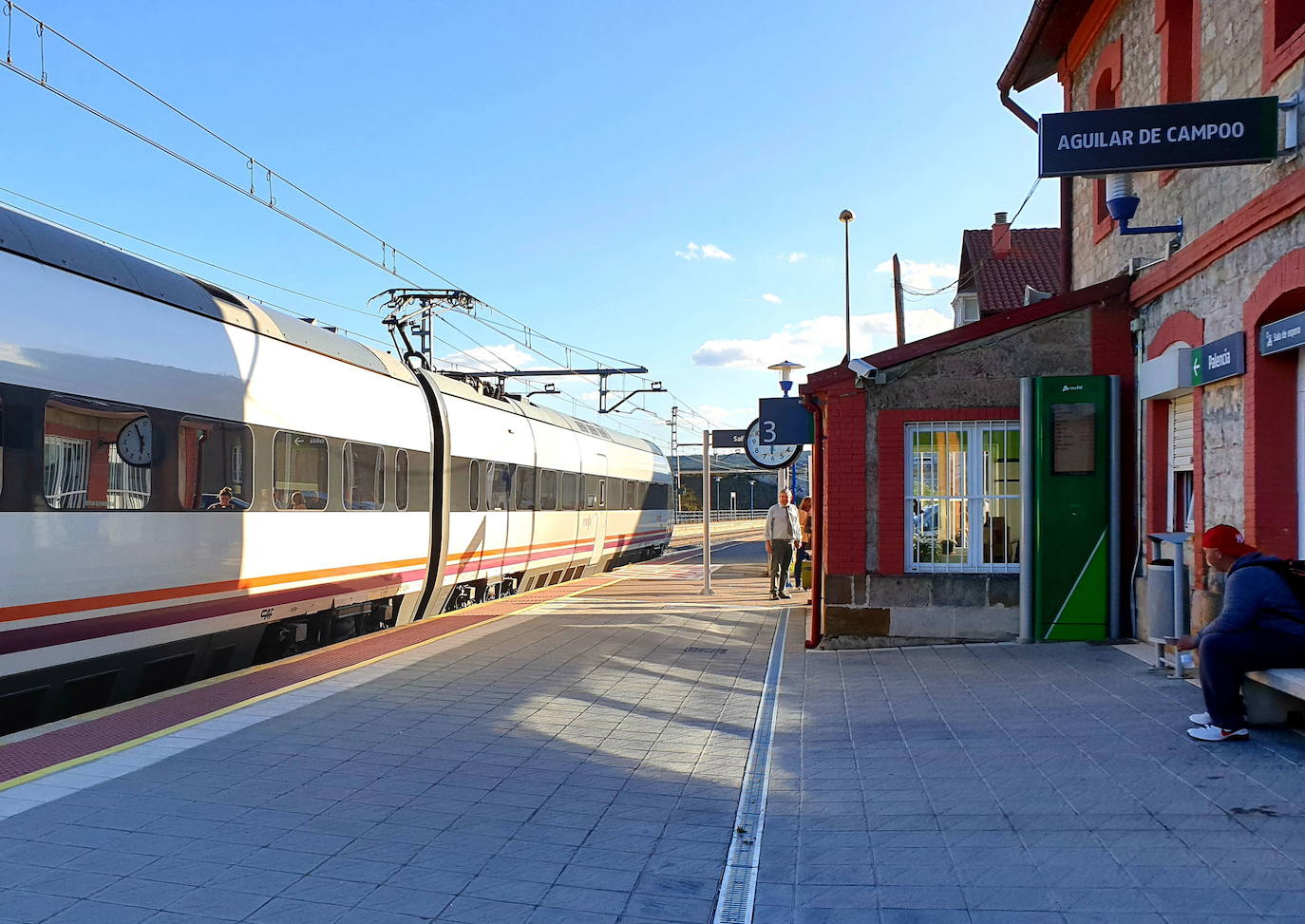 Estación de Aguilar. 