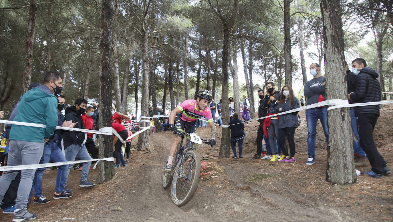 Campeonato de España BTT XCO 2020 en el Parque de las Contiendas, en Valladolid. 