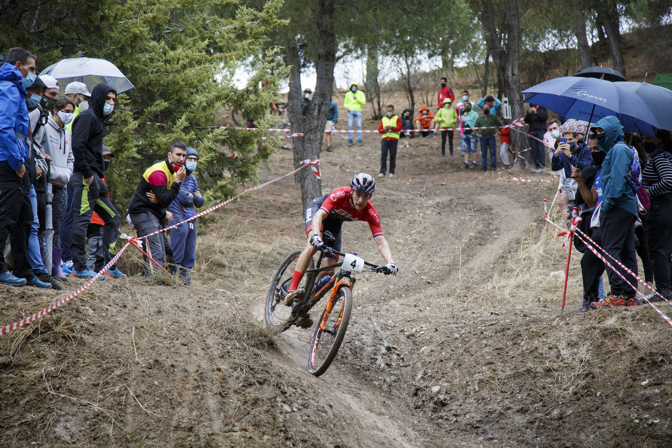 Campeonato de España BTT XCO 2020 en el Parque de las Contiendas, en Valladolid. 