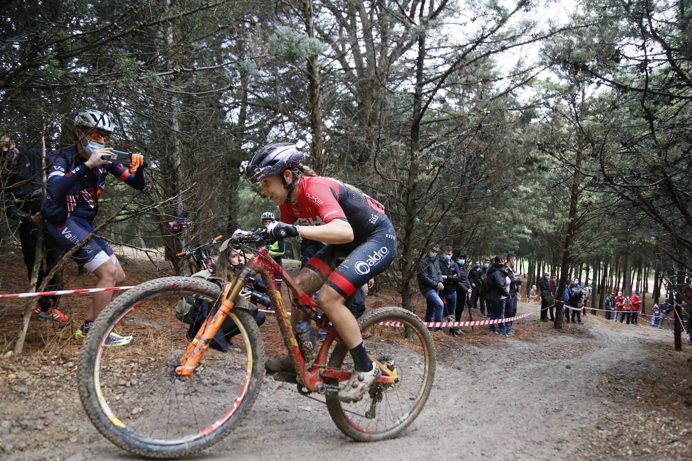 Campeonato de España BTT XCO 2020 en el Parque de las Contiendas, en Valladolid. 