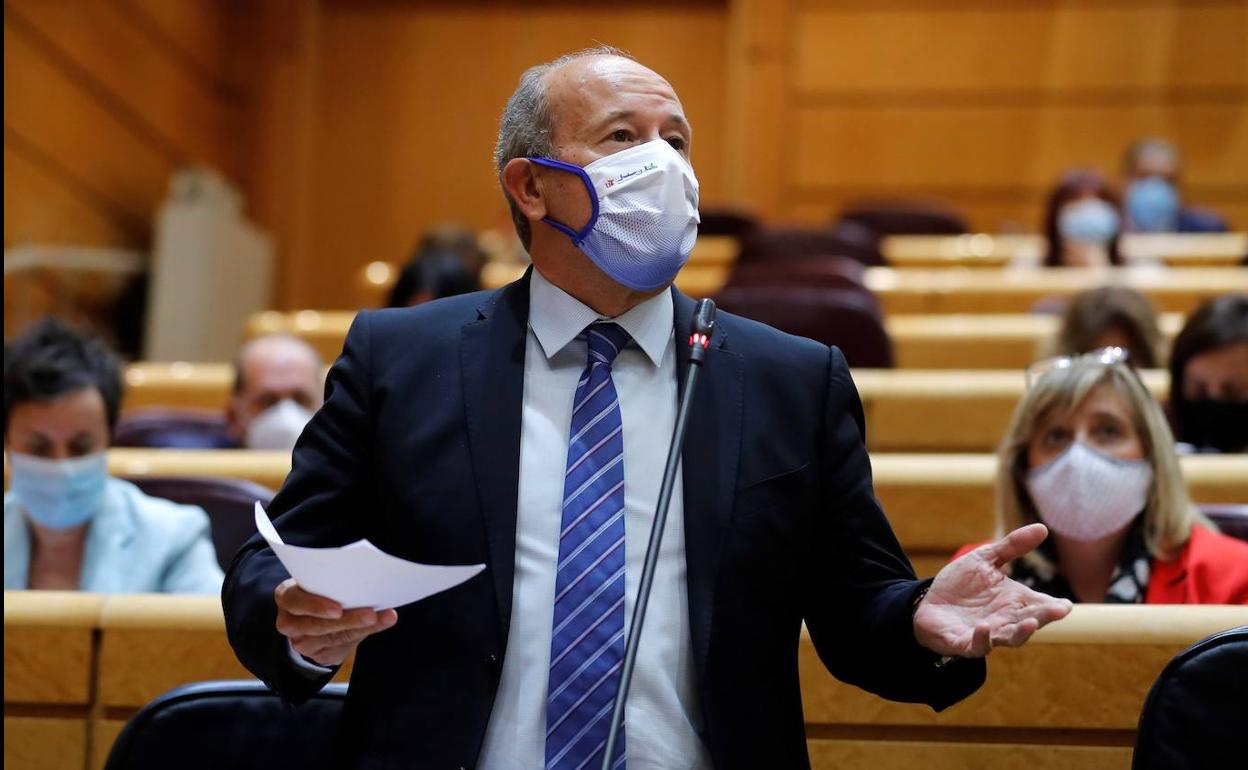 Juan Carlos Campo, ministro de Justicia.