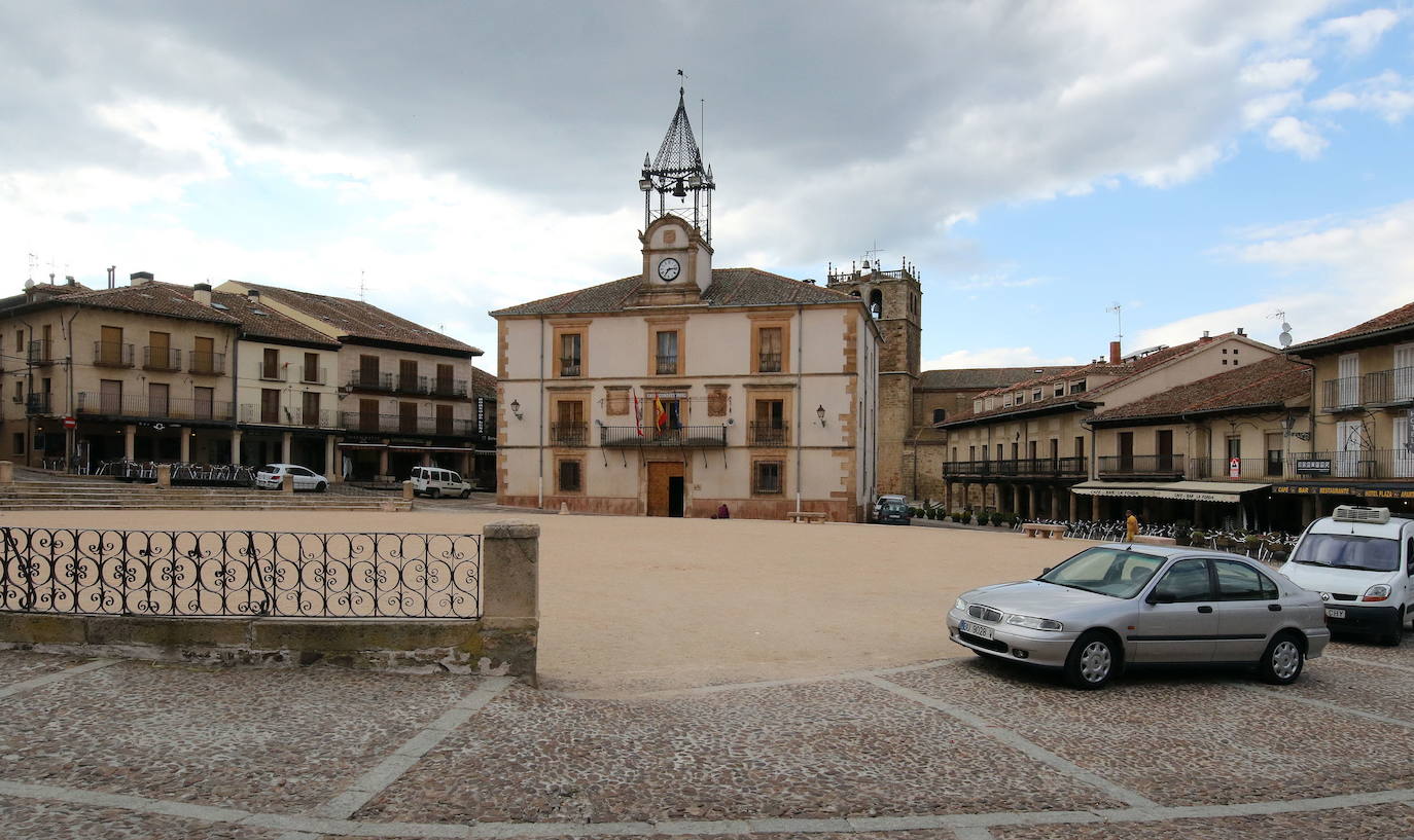 Plaza Mayor de Riaza.