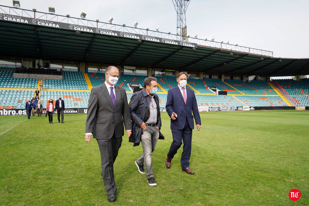 Acto de presentación en Salamanca del convenio entre fundaciones