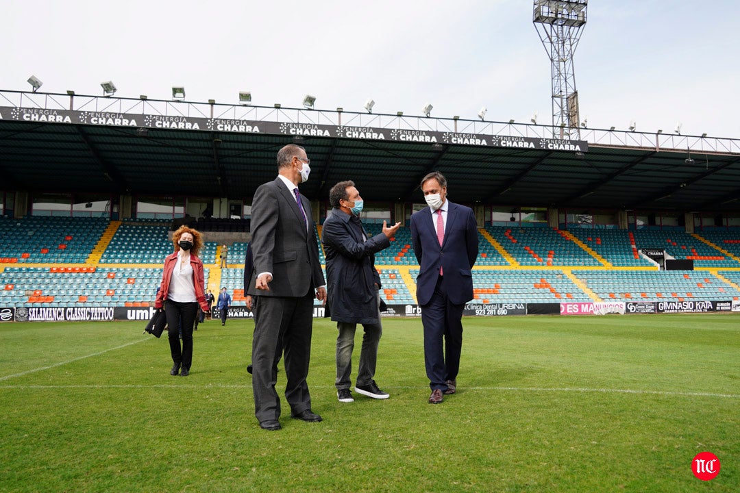 Acto de presentación en Salamanca del convenio entre fundaciones
