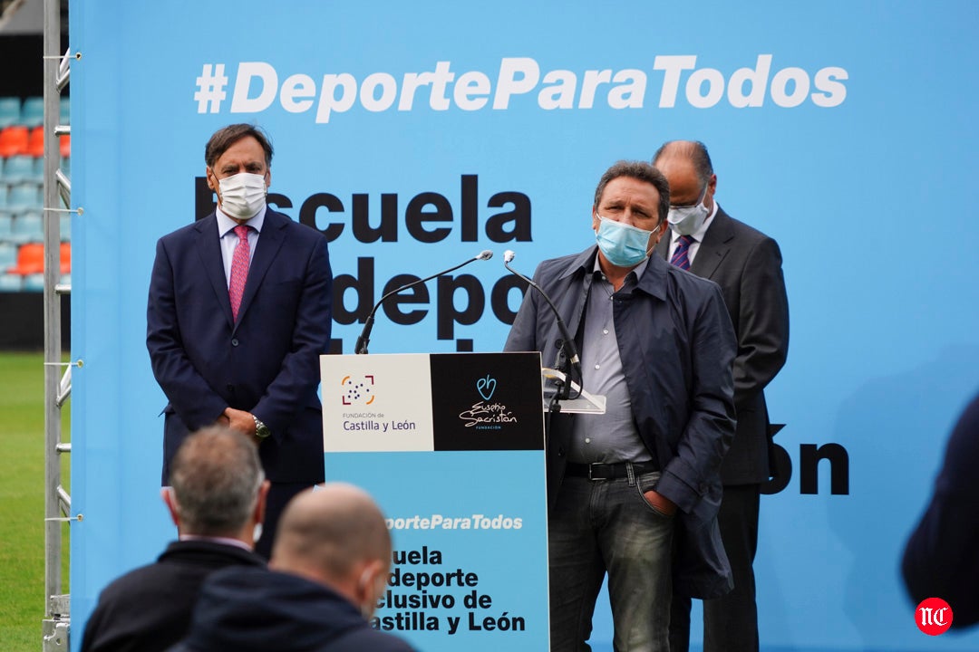 Acto de presentación en Salamanca del convenio entre fundaciones