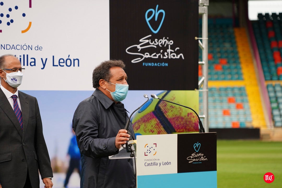 Acto de presentación en Salamanca del convenio entre fundaciones