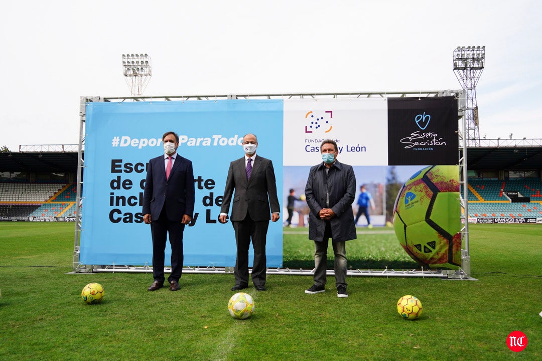 Acto de presentación en Salamanca del convenio entre fundaciones