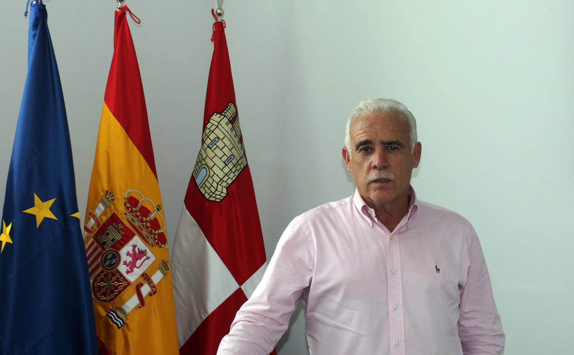 Enrique Guilabert Pérez, en la sede del Colegio. 