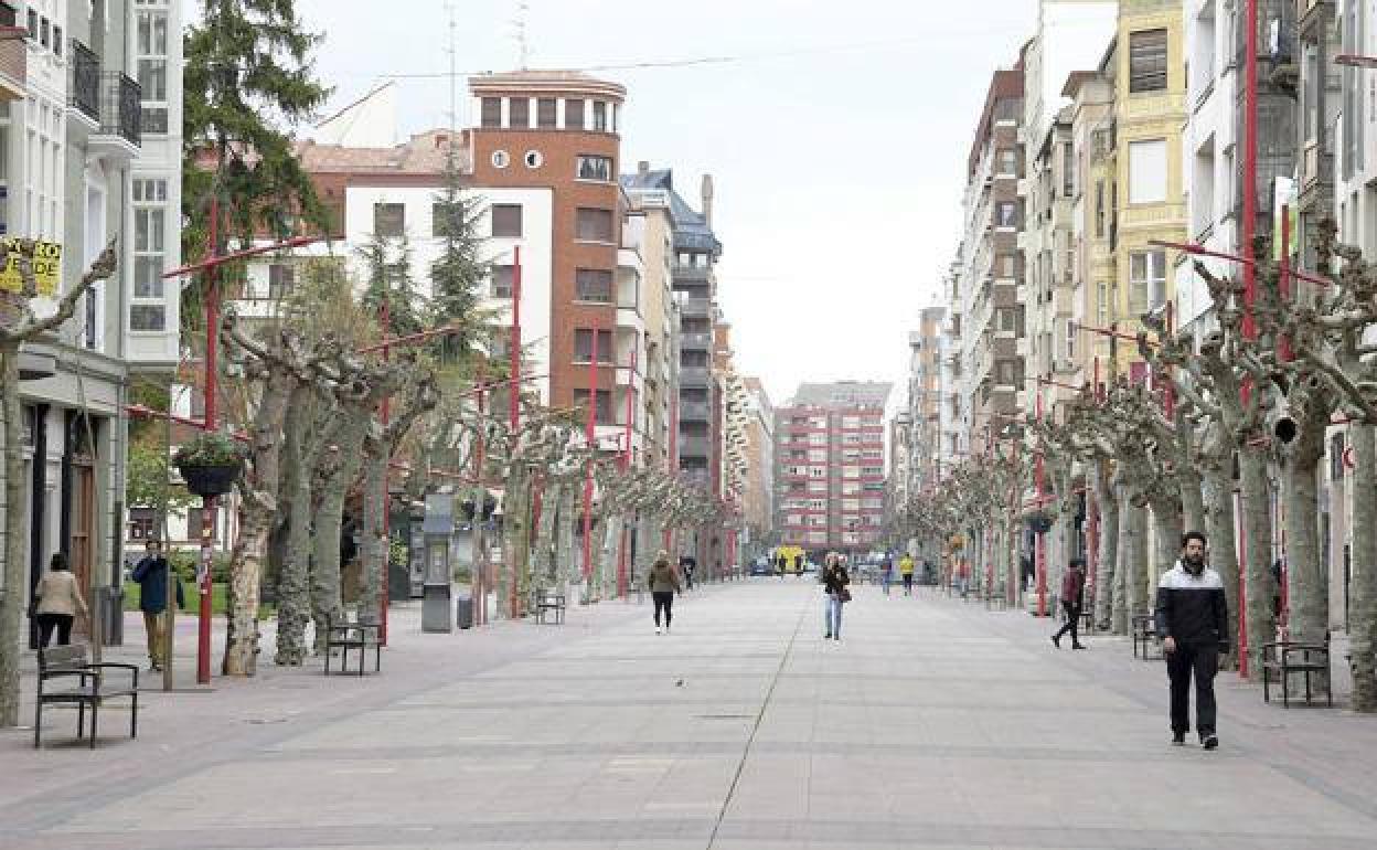 La ciudad del Ebro fue la primera en sufrir las restricciones de la pandemia. 