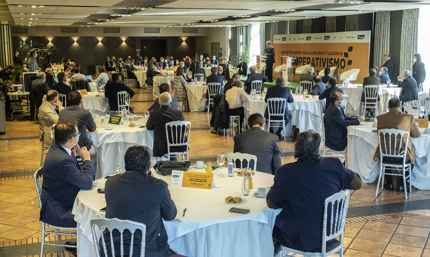 Asistentes a las Jornadas de Cooperativismo Agroalimentario. 