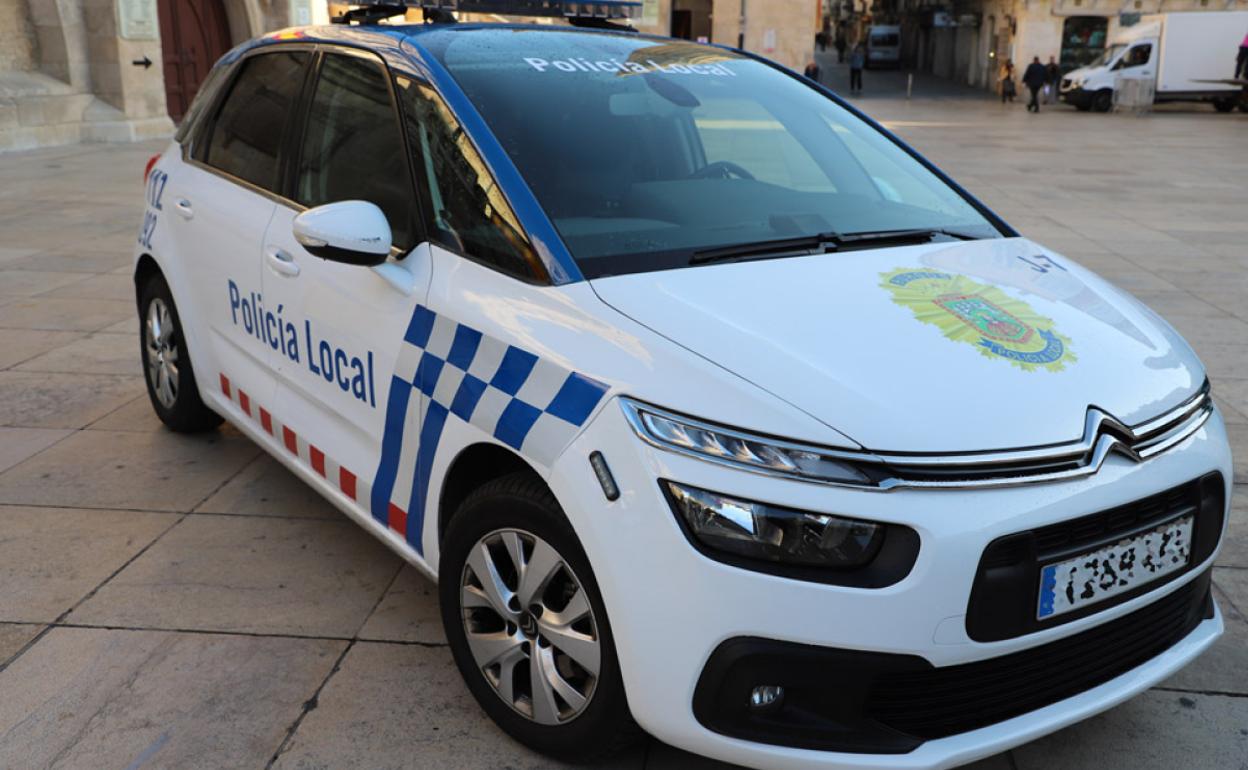 Coche de la Policía Local.