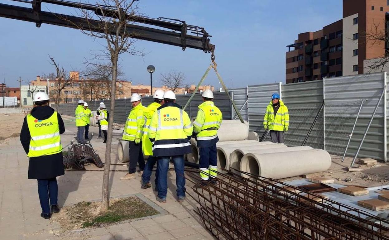 Inicio de las obras del túnel de Andrómeda.